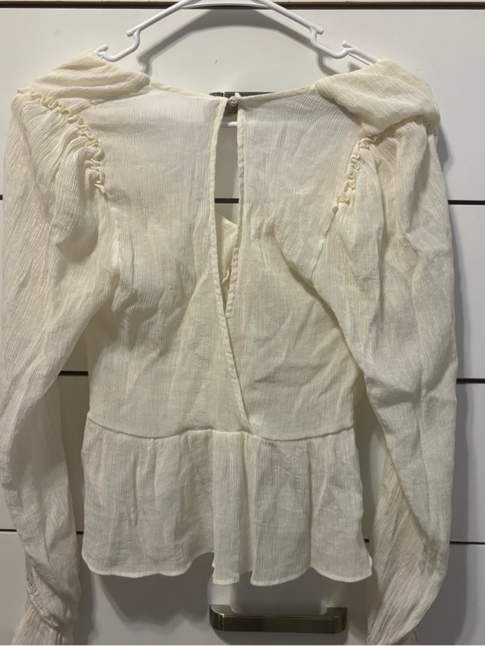Free People Daia Puff Sleeve Top - Picture 3 of 5
